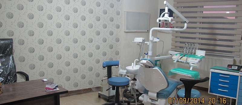 نمایی از تجهیزات پیشرفته مطب